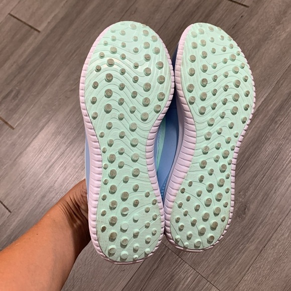 Skechers Slip-ins: GO GOLF Flight Heel Pillow Ultra Lightweight Lt. Blue sz 8.5 - Picture 11 of 13